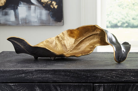 Furniture City Houma - Ashley Furniture - Melinda Sculpture - Sculpture / Black/Gold Finish - A2000416