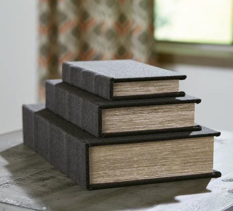 Furniture City Houma - Ashley Furniture - Jolina Box (Set of 3) - Box Set (3/CN) / Black - A2000489