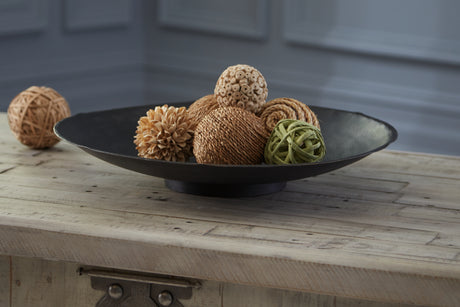 Furniture City Houma - Ashley Furniture - Moises Bowl - Bowl / Antique Brown - A2000518