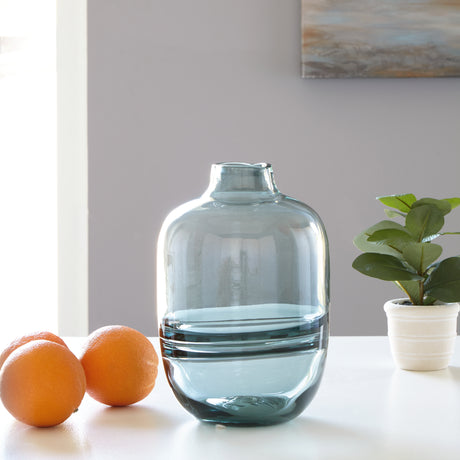 Furniture City Houma - Ashley Furniture - Lemmitt Vase - Vase / Teal - A2000540