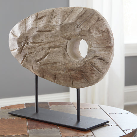 Furniture City Houma - Ashley Furniture - Dashburn Sculpture - Sculpture / Brown/Black - A2000562