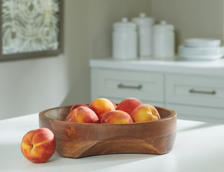 Furniture City Houma - Ashley Furniture - Myrtewood Bowl - Bowl / Natural - A2000610