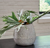 Furniture City Houma - Ashley Furniture - Claymount Vase - Vase / Distressed Brown - A2000636