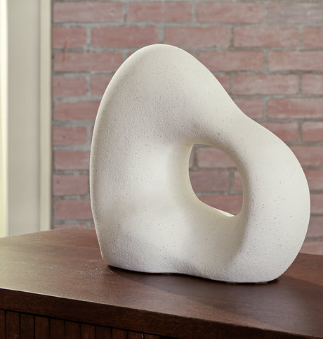Furniture City Houma - Ashley Furniture - Arthrow Sculpture - Sculpture / Off White - A2000649