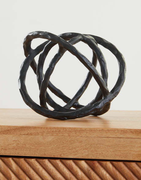 Furniture City Houma - Ashley Furniture - Barlee Sculpture (Set of 2) - Sculpture (2/CS) / Black - A2000652