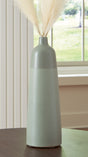 Furniture City Houma - Ashley Furniture - Peerland Vase - Vase / Sage Green - A2000655