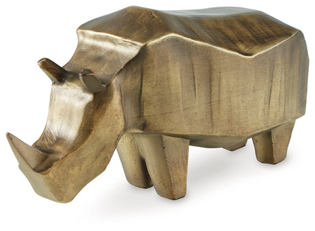 Furniture City Houma - Ashley Furniture - Gentwell Sculpture - Sculpture / Antique Gold Finish - A2000665