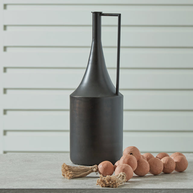 Furniture City Houma - Ashley Furniture - Zainforth Vase - Vase / Distressed Brown - A2000695