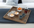 Furniture City Houma - Ashley Furniture - Heddford Tray - Tray / Brown - A2000722