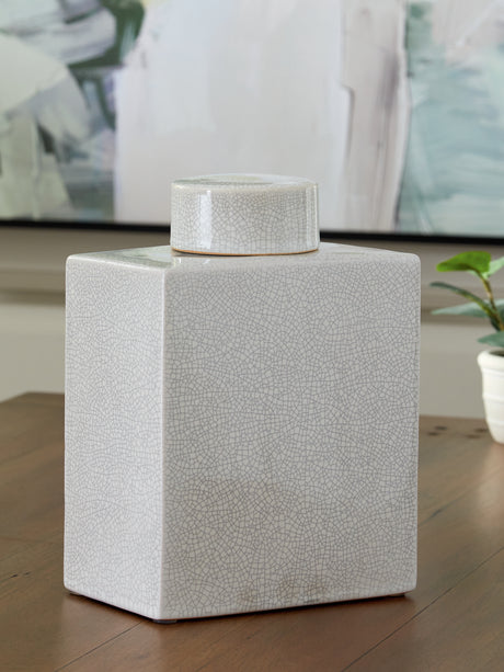 Furniture City Houma - Ashley Furniture - Haddworth Jar - Jar / Antique White - A2000779