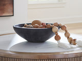 Furniture City Houma - Ashley Furniture - Meadie Bowl - Bowl / Distressed Black - A2000792
