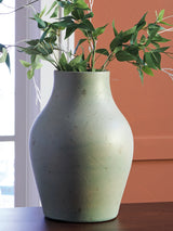 Furniture City Houma - Ashley Furniture - Baychester Vase - Vase / Antique Green - A2000806