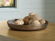 Furniture City Houma - Ashley Furniture - Wallmen Tray - Tray / Champagne Gold Finish - A2000817