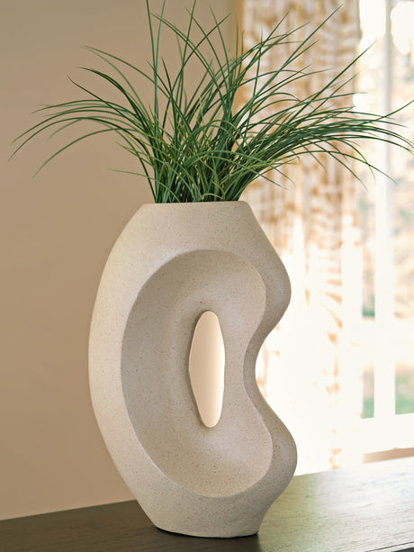 Furniture City Houma - Ashley Furniture - Odion Vase - Vase / Stone - A2000842