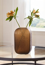 Furniture City Houma - Ashley Furniture - Capard Vase - Vase / Brown - A2900004