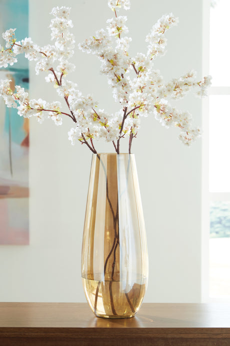 Furniture City Houma - Ashley Furniture - Rhettman Vase - Vase / Amber - A2900006