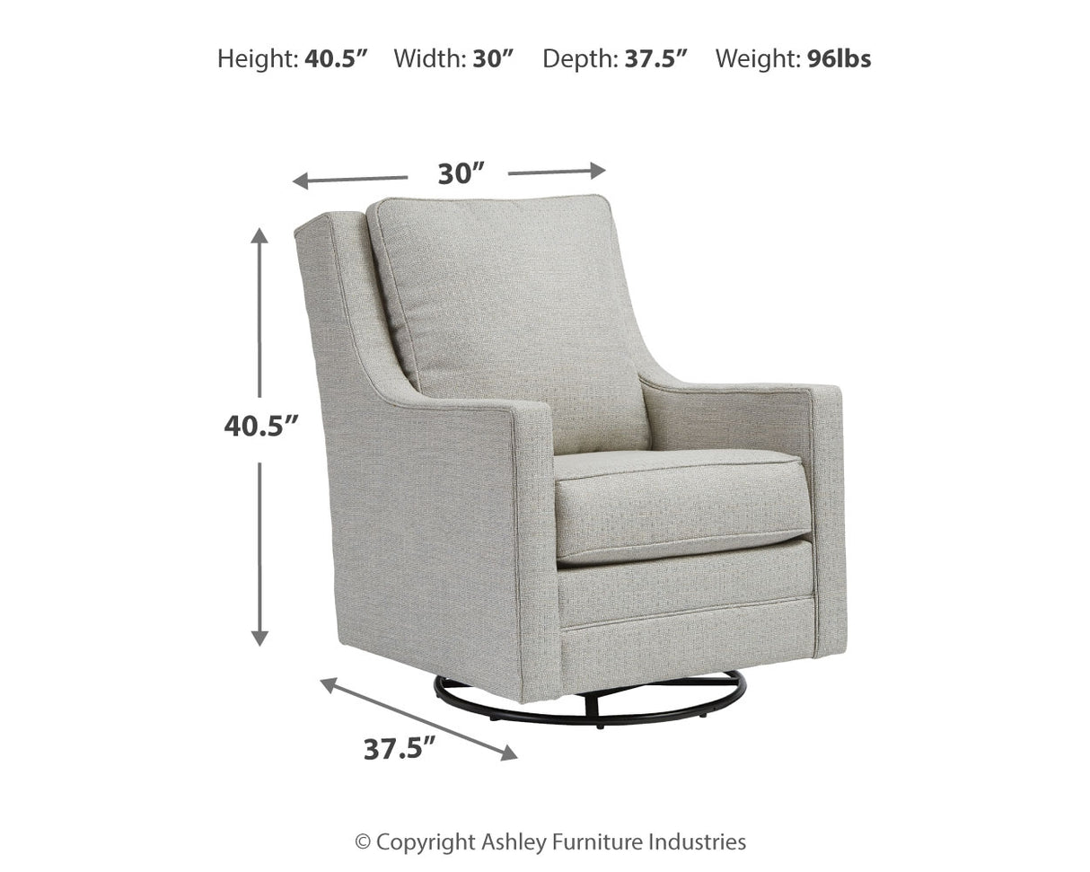 Kambria Swivel Glider Accent Chair