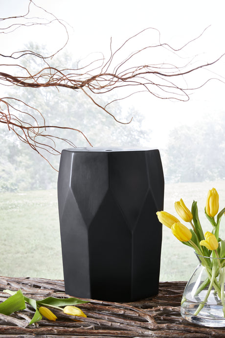 Furniture City Houma - Ashley Furniture - Rhysworth Stool - Stool / Black - A3000632