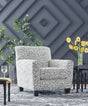 Furniture City Houma - Ashley Furniture - Hayesdale Accent Chair - Accent Chair / Black/Cream - A3000658