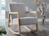 Furniture City Houma - Ashley Furniture - Wychworth Accent Chair - Accent Chair / Gray/Natural - A3000745