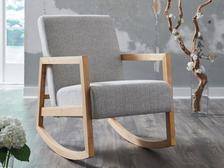 Furniture City Houma - Ashley Furniture - Wychworth Accent Chair - Accent Chair / Gray/Natural - A3000745