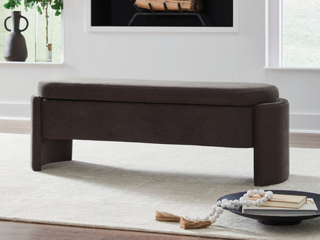 Furniture City Houma - Ashley Furniture - Vavuniya Storage Bench - Storage Bench / Brown / 56"W x 19"D x 19"H - A3000750