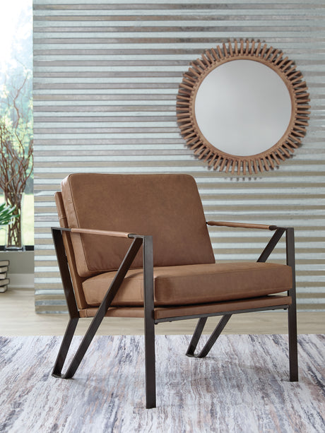 Furniture City Houma - Ashley Furniture - Garronmont Accent Chair - Accent Chair / Caramel - A3000762
