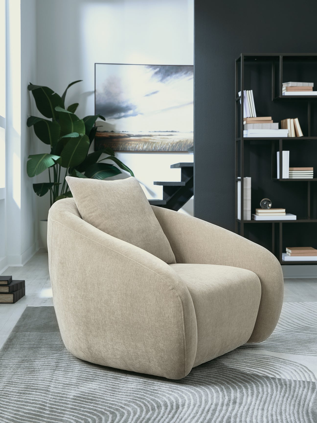 Furniture City Houma - Ashley Furniture - Yahya Swivel Accent Chair - Swivel Accent Chair - A3000782