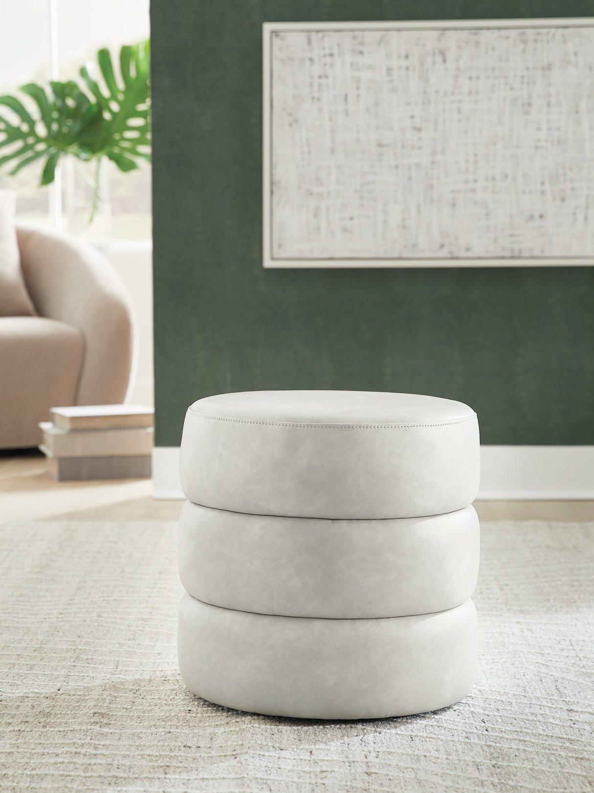 Furniture City Houma - Ashley Furniture - Ummi Swivel Accent Ottoman - Swivel Accent Ottoman - A3000792
