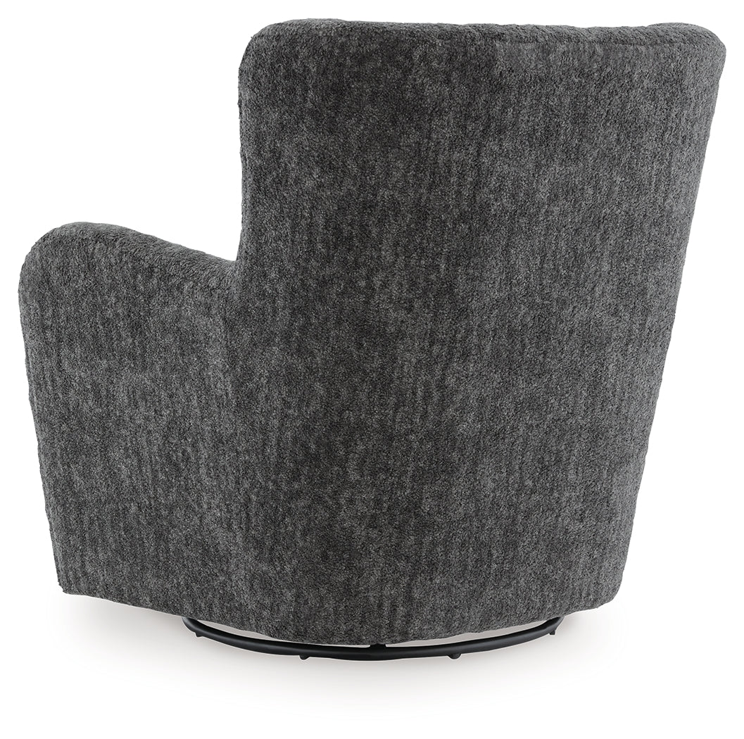 Rowenburg Swivel Glider Accent Chair
