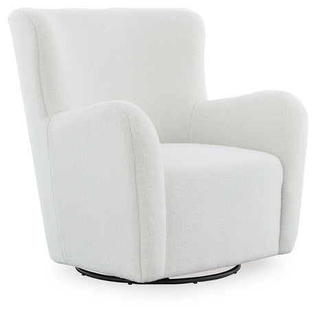 Rowenburg Swivel Glider Accent Chair
