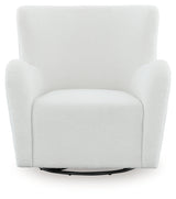 Rowenburg Swivel Glider Accent Chair