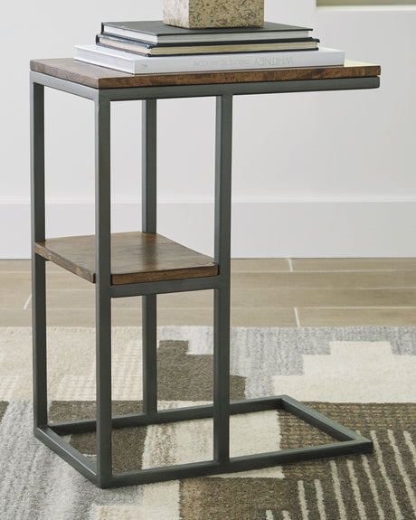 Furniture City Houma - Ashley Furniture - Forestmin Accent Table - Accent Table / Natural/Black - A4000049