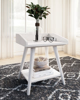 Furniture City Houma - Ashley Furniture - Blariden Accent Table - Accent Table / White - A4000367