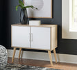 Furniture City Houma - Ashley Furniture - Orinfield Accent Cabinet - Accent Cabinet / Dark Brown - A4000399