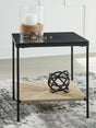 Furniture City Houma - Ashley Furniture - Minrich Accent Table - Accent Table / Black/Natural - A4000591