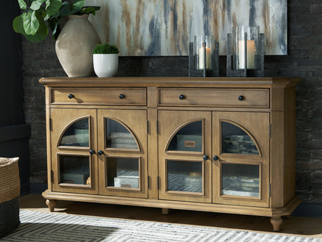Furniture City Houma - Ashley Furniture - Barlomore Accent Cabinet - Accent Cabinet / Brown - A4000597