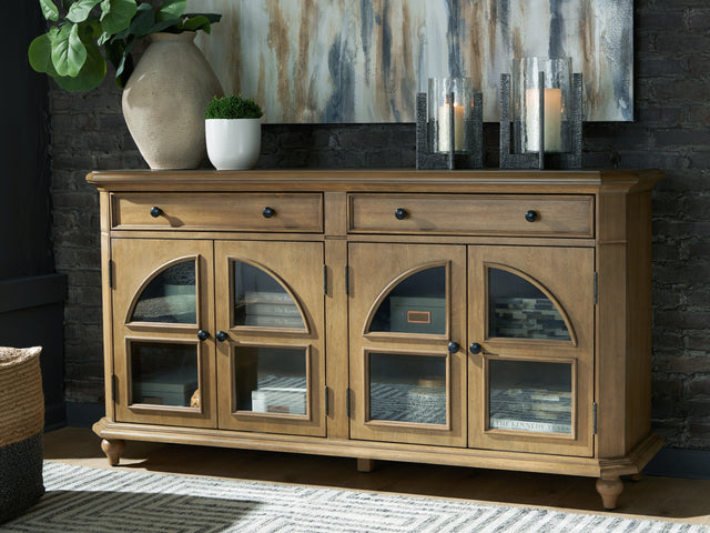 Furniture City Houma - Ashley Furniture - Barlomore Accent Cabinet - Accent Cabinet / Brown - A4000597
