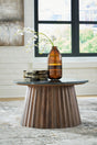 Furniture City Houma - Ashley Furniture - Ceilby Accent Coffee Table - Accent Cocktail Table / Black/Brown - A4000601