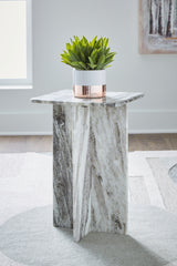 Furniture City Houma - Ashley Furniture - Keithwell Accent Table - Accent Table / Gray - A4000611
