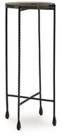 Furniture City Houma - Ashley Furniture - Newgoren Accent Table - Accent Table / Clear/Black - A4000631