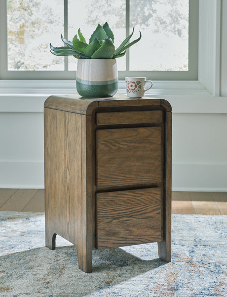 Furniture City Houma - Ashley Furniture - Jensworth Accent Table - Accent Table / Brown - A4000636
