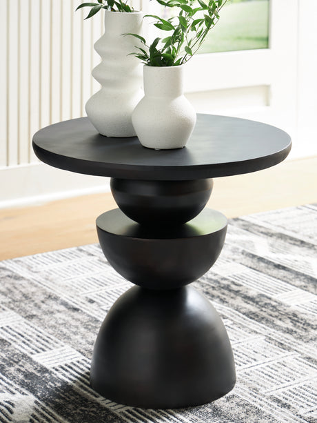Furniture City Houma - Ashley Furniture - Kurtson Accent Table - Accent Table / Bronze Finish - A4000680