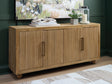 Furniture City Houma - Ashley Furniture - Niam Accent Cabinet - Accent Cabinet / Light Antique Beige - A4000684