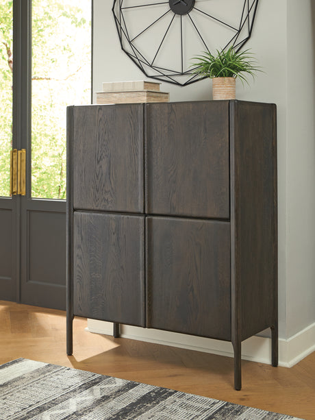 Furniture City Houma - Ashley Furniture - Orsonal Accent Cabinet - Accent Cabinet / Espresso Brown - A4000686
