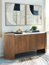Furniture City Houma - Ashley Furniture - Fitzroy Accent Cabinet - Accent Cabinet / Brown/White - A4000688
