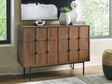 Furniture City Houma - Ashley Furniture - Juddins Accent Cabinet - Accent Cabinet / Brown - A4000692