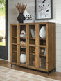 Furniture City Houma - Ashley Furniture - Wrenridge Accent Cabinet - Accent Cabinet / Gray Brown - A4000706