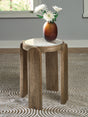 Furniture City Houma - Ashley Furniture - Gavrilley Accent Table - Accent Table / Gray/White/Brown - A4000722