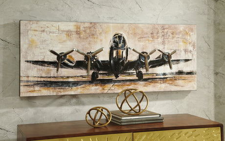 Furniture City Houma - Ashley Furniture - Kalene Wall Art - Wall Art / Brown/Black - A8000152